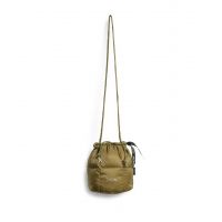 Small Draw String Down Bag - Beige