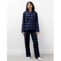 Flannel Pyjama Pants - Gingham Blue