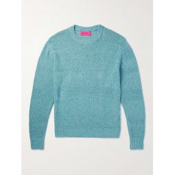 Cotton, Linen and Silk-Blend Sweater