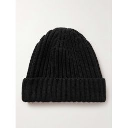 Dibbo Ribbed Cashmere Beanie