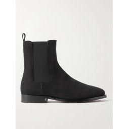 Grunge Suede Chelsea Boots
