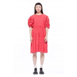 Ottille Garden Dress - Poppy/Black