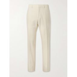 Cooper Straight-Leg Silk, Wool and Mohair-Blend Suit Trousers
