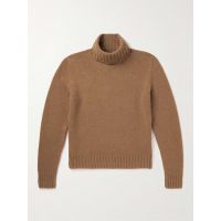 Slim-Fit Cashmere-Blend Rollneck Sweater