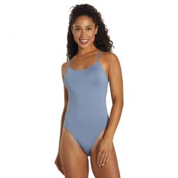 TYR Womens Solid Cutoutfit One Piece Swimsuit