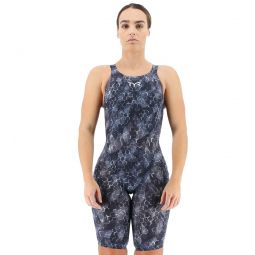 TYR Womens Avictor 2 Supernova Open Back Comfort Straps Tech Suit Swimsuit