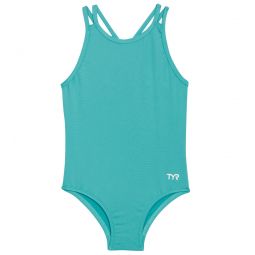 TYR Girls Solid Olivia Fit One Piece Swimsuit (Little Kid, Big Kid)