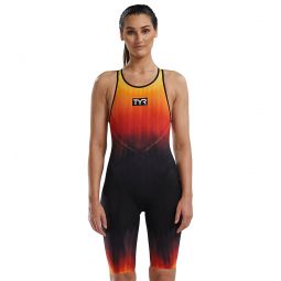 TYR Womens Venzo Influx Open Back Tech Suit Swimsuit