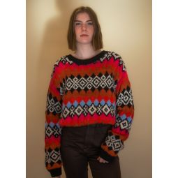 Tina Merino Wool Sweater - Prints