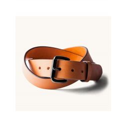 Standard Belt - Saddle Tan/Black Hardware