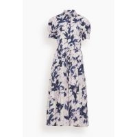 Carrington Dress in Lilac/Off White