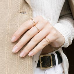 Janey Band Ring - Yellow Gold