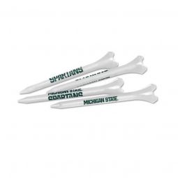Team Effort Michigan State Spartans 2.75 Inch Golf Tees 40 Pack