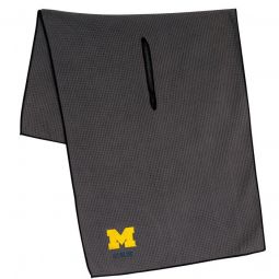 Team Effort Michigan Wolverines Microfiber Golf Towel - ON SALE