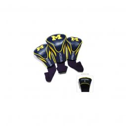 Team Golf Michigan Wolverines Contour Sock Headcovers - 3 Pack