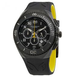 Manta Chronograph Black Dial Mens Watch 215069