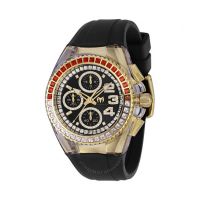 Cruise Star Chronograph Quartz Crystal Black Dial Ladies Watch