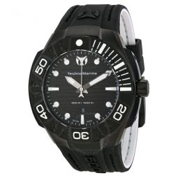 Cruise Black Dial Black Silicone Unisex Watch 513003