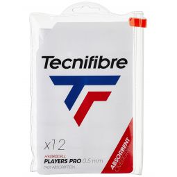 Tecnifibre ATP Pro Players Overgrip 12 Pack White