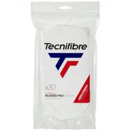 Tecnifibre ATP Pro Players Overgrip 30 Pack White