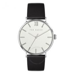 Phylipa Quartz White Dial Mens Watch