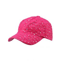 The Alabama Girl Glitter Hat Hot Pink