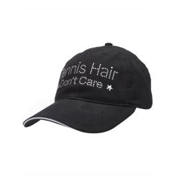The Alabama Girl Tennis Hair Dont Care Hat Black