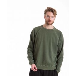 The Mens College Sweatshirt - Army
