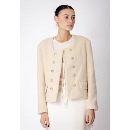 Wool Lady Jacket - Cream