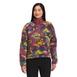 The North Face Printed Cragmont 1u002F4 Snap Fleece Pullover - Womens