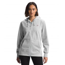 The North Face Heritage Patch Full-Zip Hoodie - Womens