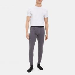 Thermal Pant in Ribbed Pima Cotton