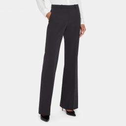 Flare Pant in Stretch Poly