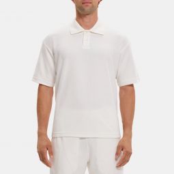 Polo Shirt in Terry Cotton