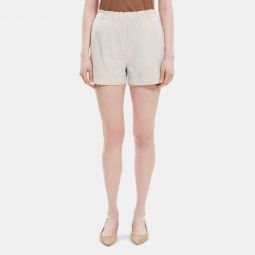 Pull-On Short in Cotton