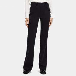 Flared High-Waist Pant in Performance Knit