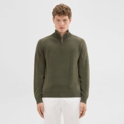 Quarter-Zip Sweater in Cashmere
