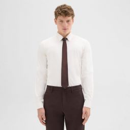 Skinny Tie in Solid Silk