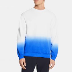 Dip-Dyed Sweatshirt in Cotton Terry