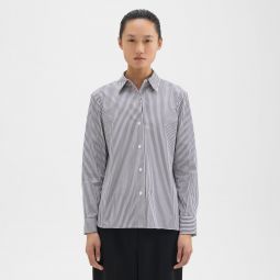 Straight Shirt in Cotton