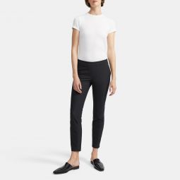 Slim Pull-On Pant in Stretch Cotton
