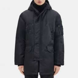 Puffer Parka in Recycled Nylon
