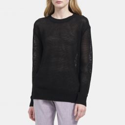Crewneck Sweater in Cotton
