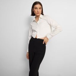 Cropped Shirt in Good Cotton