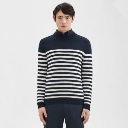 Striped Sweater in Wool-Cashmere