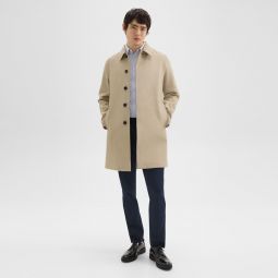 Car Coat in Cotton Twill