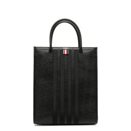 4-Bar Leather Tote Bag