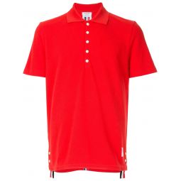 Classic Pique Stripe Relaxed Polo