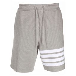 Sweat Shorts With 4Bar In Cotton