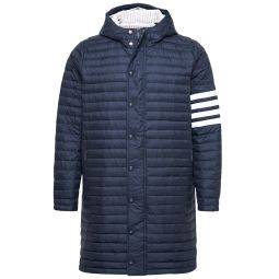 4 Bar Stripe Downfill Quilted Coat